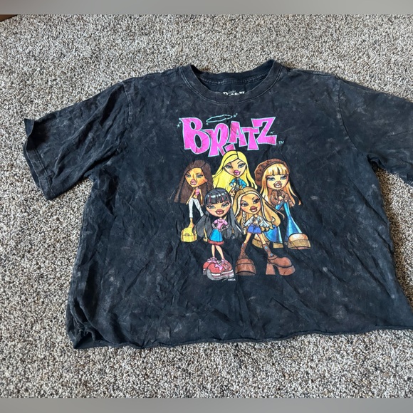 Tops - Pre loved women’s BRAZ crop top tee shirt size large